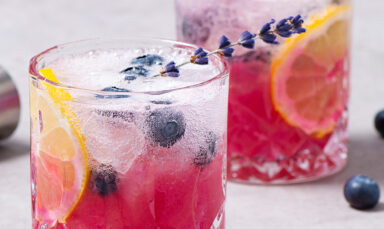 Recipe Image - Blueberry Lavender Lemonade Cocktail